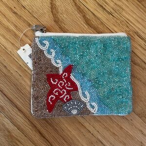 Beaded Pouch NWT